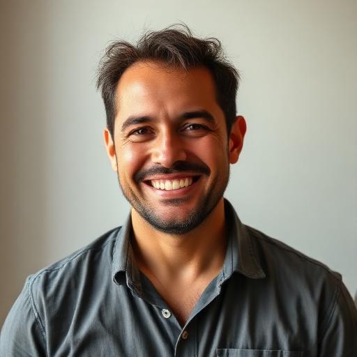 Foto de Carlos Eduardo, aluno formado